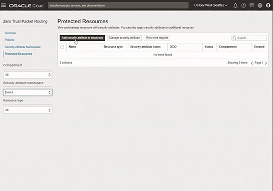 صورة نافذة "الموارد المحمية"