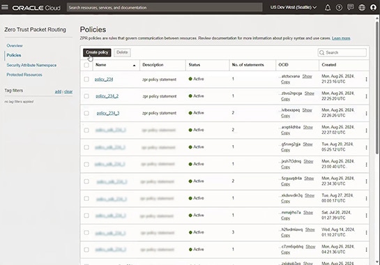 صورة نوافذ "السياسات"