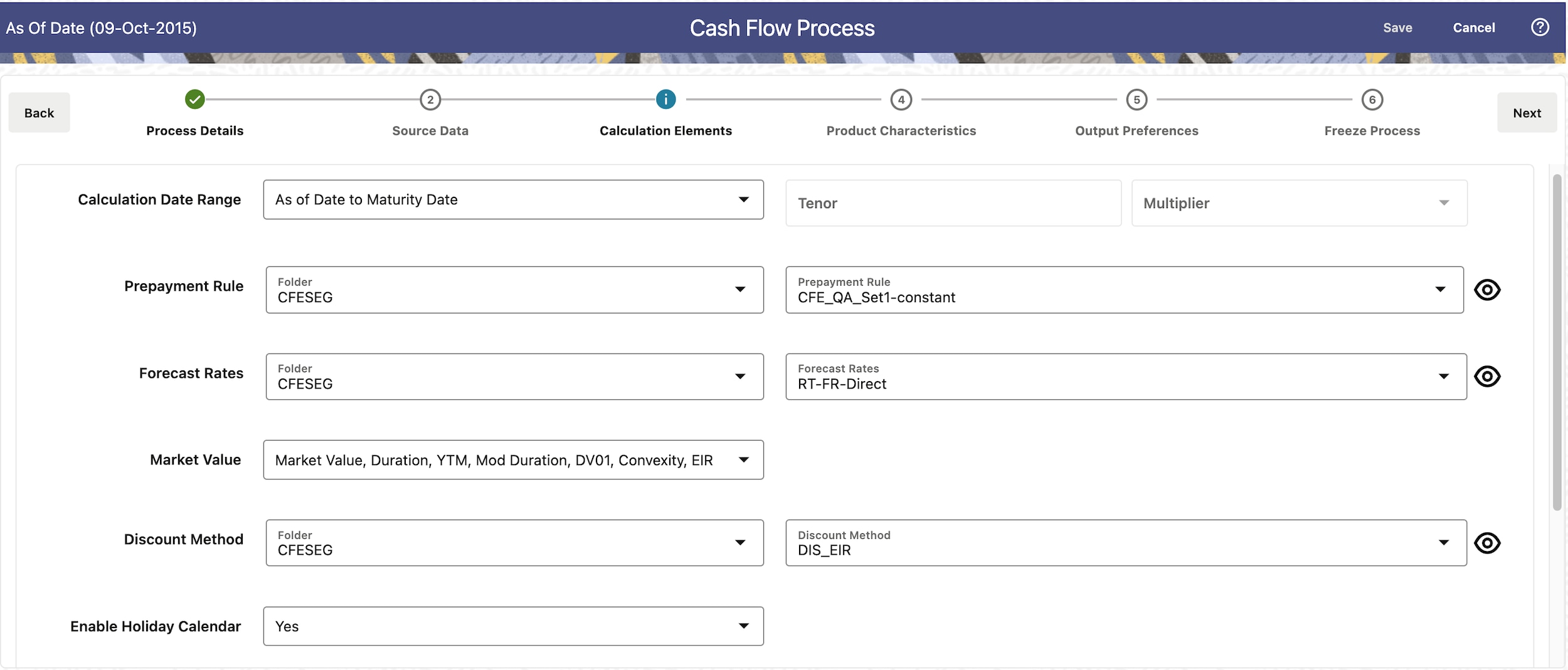 Mecanismo de fluxo de caixa