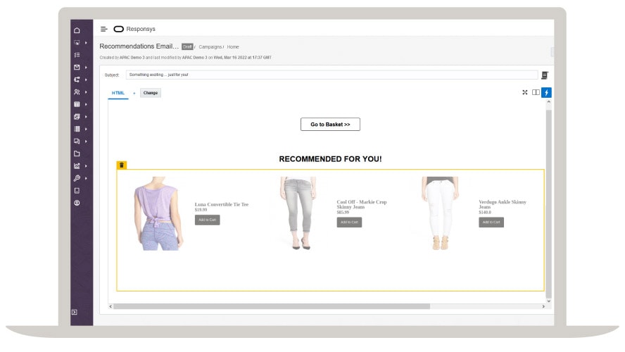 Email recommendations