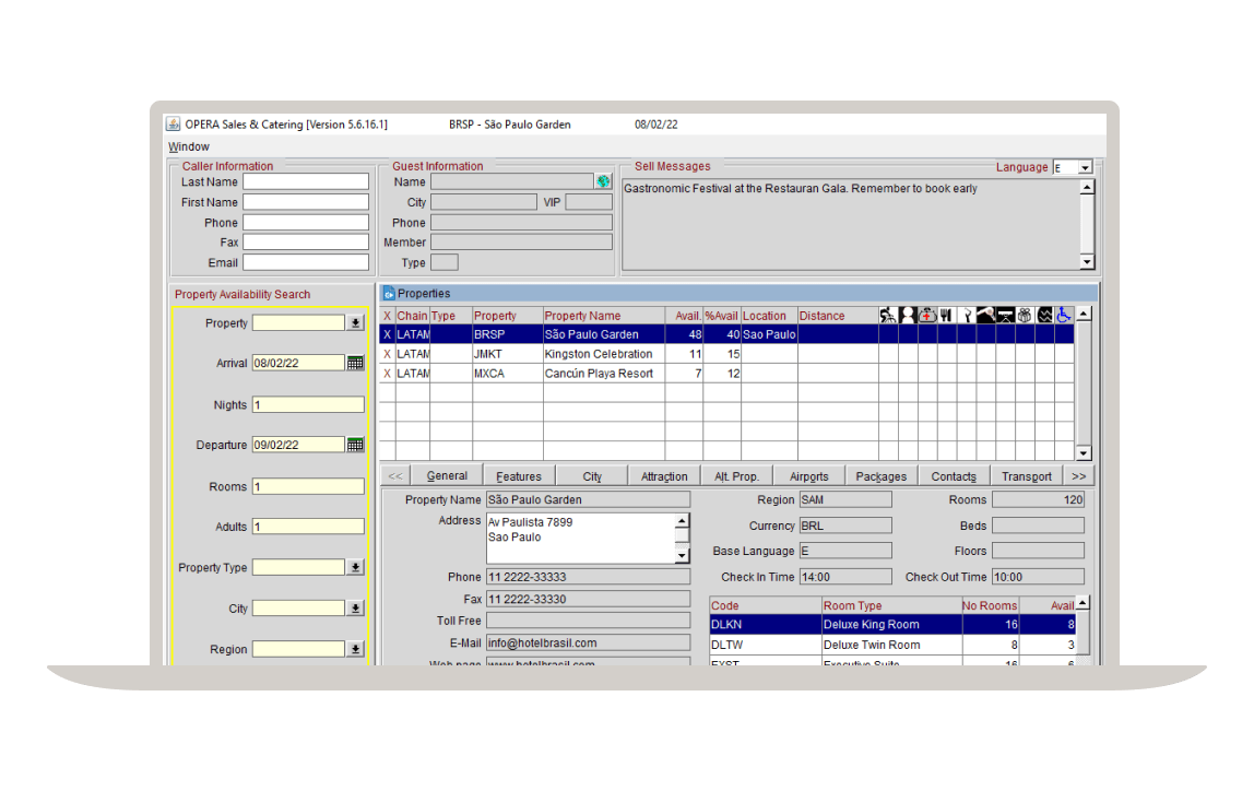 Sales and Catering Software