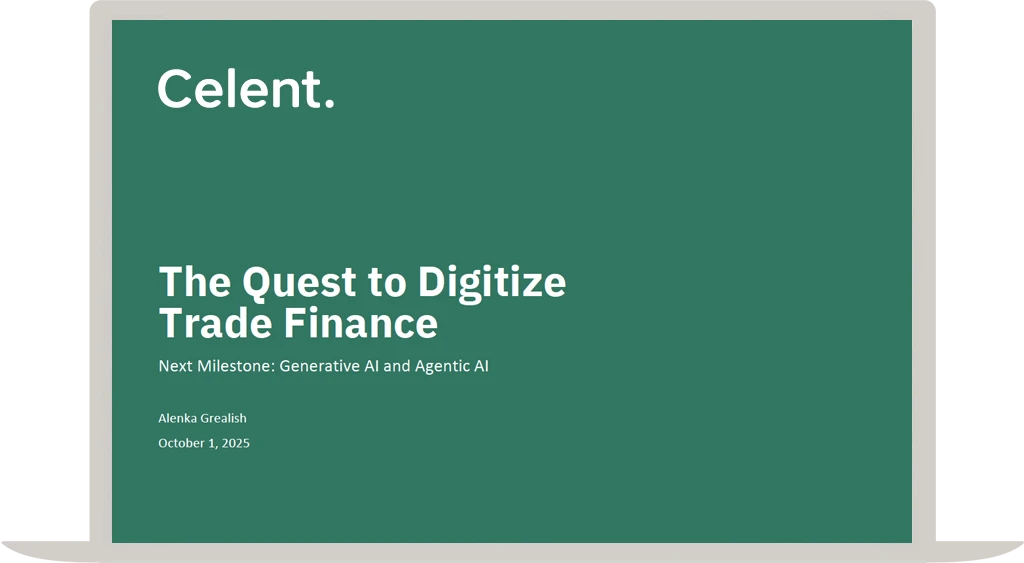 Request trade finance report