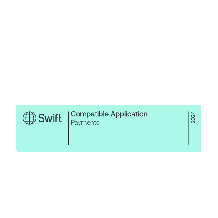 Pagamento compatível com Swift