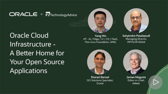 OCI - A Better Home for Your Open Source Applications