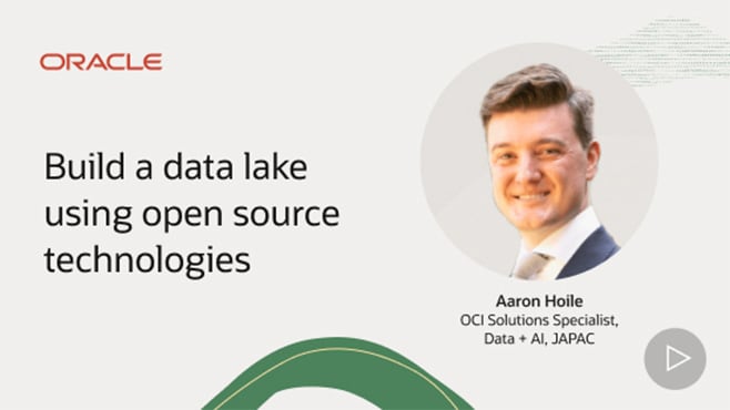 Build a Data Lake using open source technologies