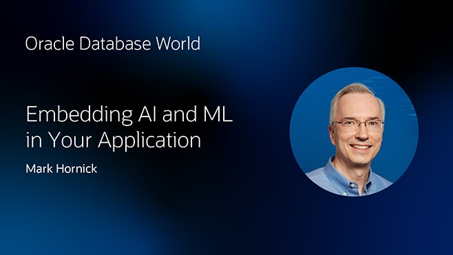 Embedding AI/ML in Your Application