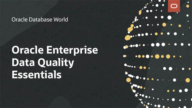 Oracle Enterprise Data Quality Essentials